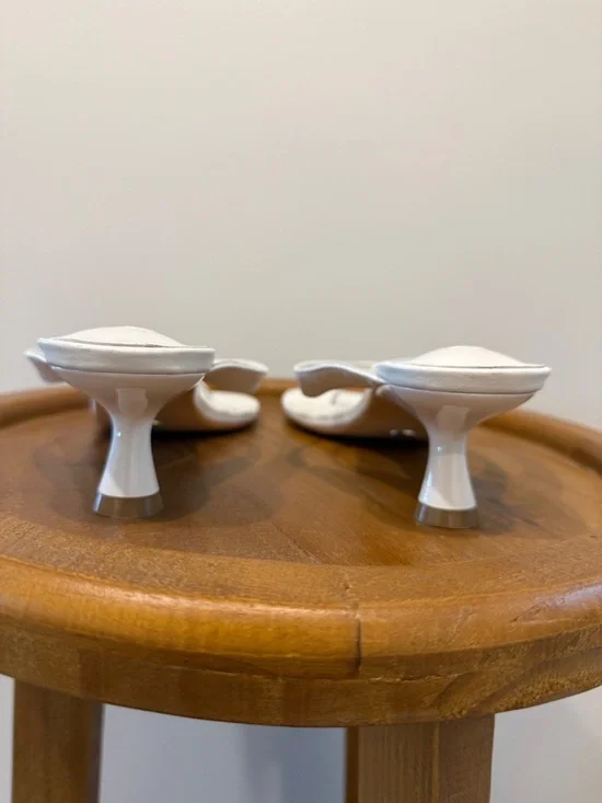 Tony Bianco - Krista Heels (Milk Capretto) - Picture 6 of 8